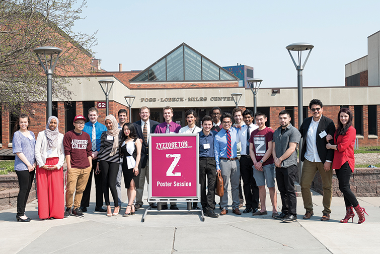 AugSTEM students at Zyzzogeton Research Symposium